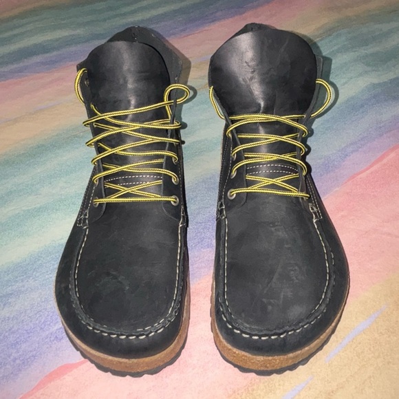 Birkenstock MARTON Oiled Leather boots men’s size 12 - Picture 3 of 11